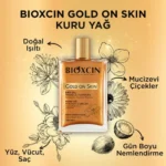 روغن شاین دار بیوکسین سری gold on skin برای صورت، بدن و مو حجم 100 میل