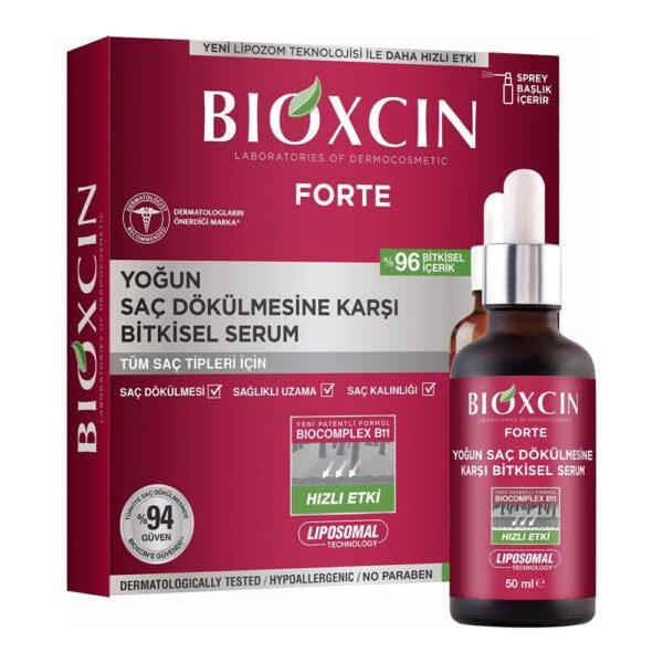 پک 3 عددی سرم ضد ریزش مو فورت بیوکسین Bioxcin Forte