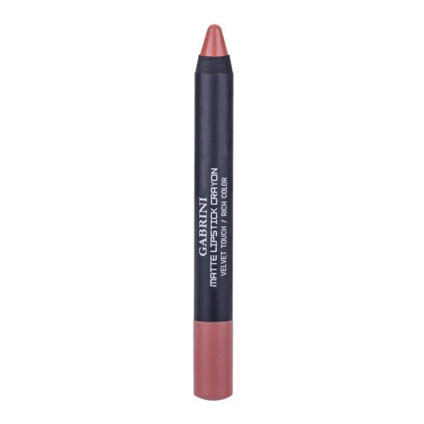 رژ لب مدادی گابرینی مدل Matt Lipstick Crayon شماره 06