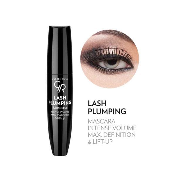 ریمل حجم دهنده گلدن رز Golden Rose مدل Lash Plumping حجم 13 میل